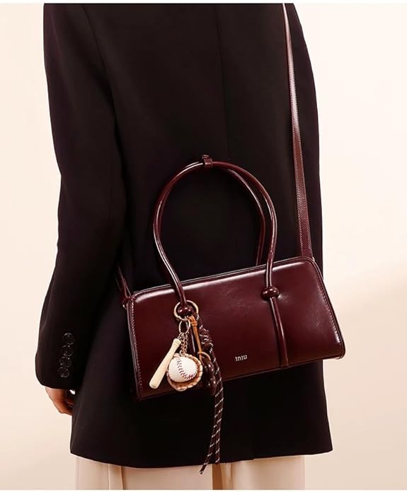 Romslig Skulder- og Crossbody-veske for Dame